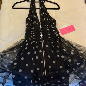 Betsey Johnson polkadot dress